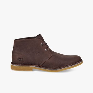 Ugg Groveland Men Chukka Boots Brown (9087LXQER)